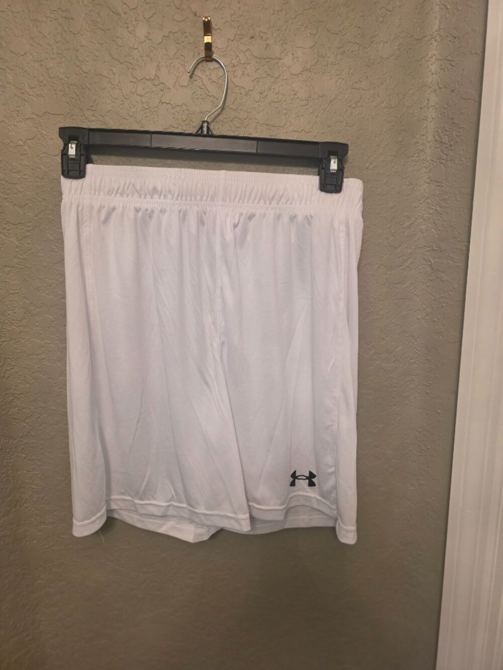Under Armour Men's Golazo 3.0 White Soccer Shorts size L - 1369058